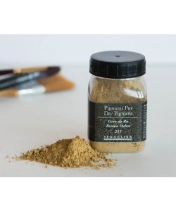 OCRE DE RU,  pigment SENNELIER
