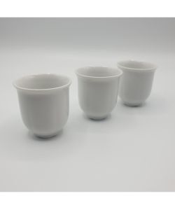 Recipiente para pigmentos de porcelana, dim. 5 cm, altura 5 cm