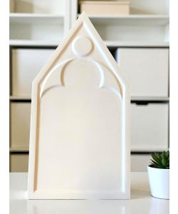 Tavola per icona in tiglio, modello PUNTARC, culla, zeppe, gesso