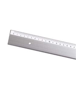 50 cm ruler, in aluminum