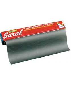Saral Silver graphite paper sheet, 31x91 cm