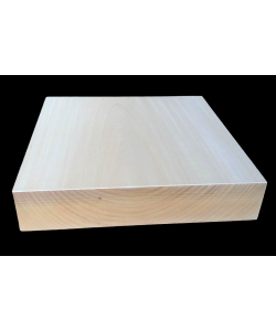 Linden wood board 5 cm thick, for sculpture, squared and planed, single piece (no joints)