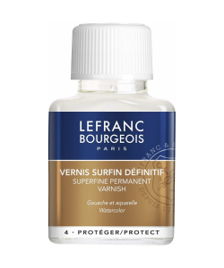 Superfine varnish for tempera and watercolor ml. 75 Lefranc