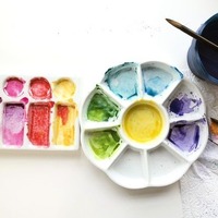 Watercolor colors