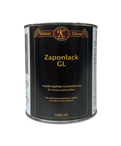 Vernice protettiva per foglia metallica Zapon GL, Kolner
